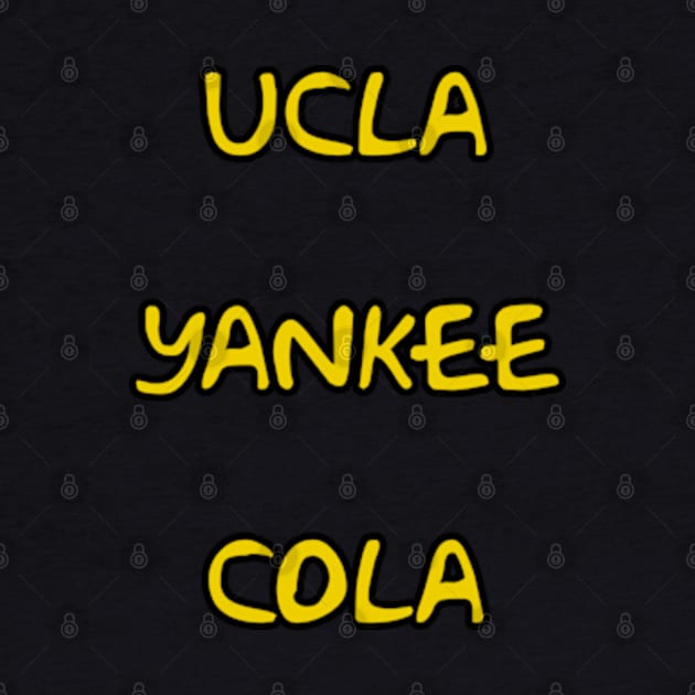 UCLA YANKEE COLA by Way of the Road